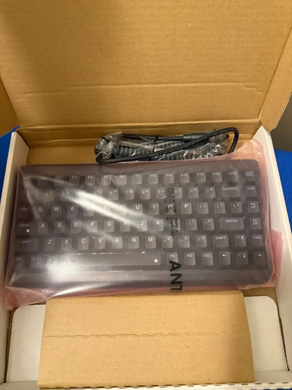 TG3 Red Backlit Wireless Keyboard - Compact Layout